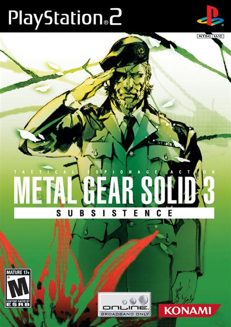 metal gear solid 3 subsistence box ps2|metal gear solid 3 metacritic.